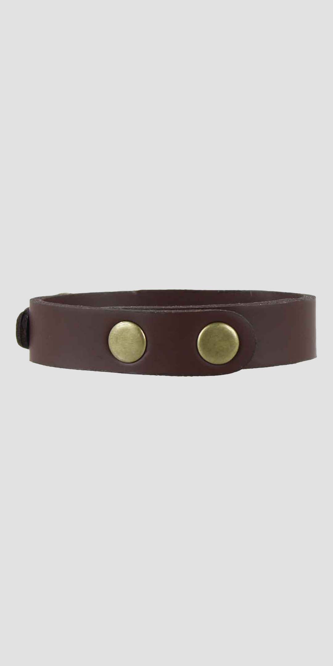 Snaffle Bracelet Dark Brown