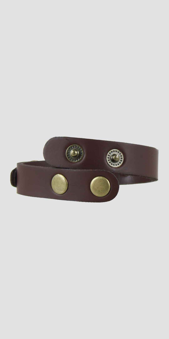 Snaffle Bracelet Dark Brown