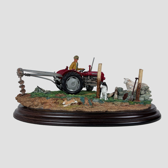 Securing The Field Massey Ferguson Country Artist Tractor Model With Original Certificate