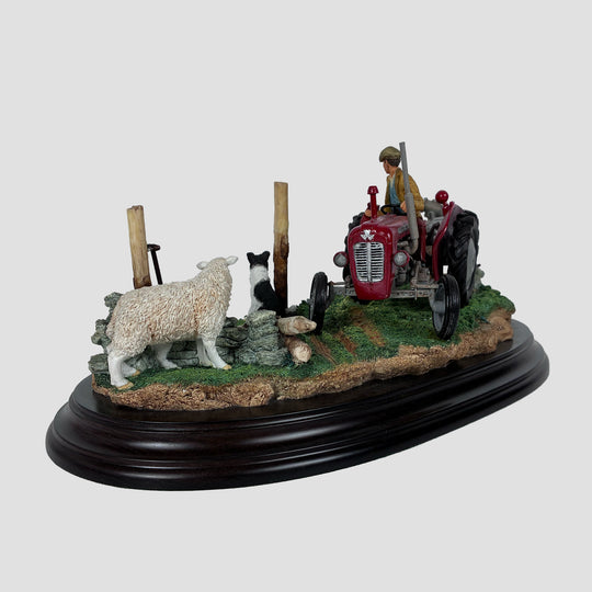 Securing The Field Massey Ferguson Country Artist Tractor Model With Original Certificate