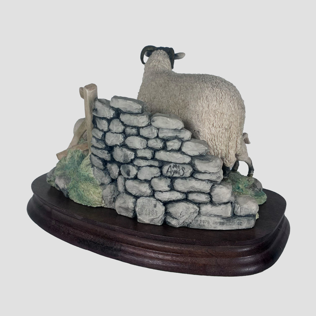 Spring Lambing Border Fine Arts Sheep Model