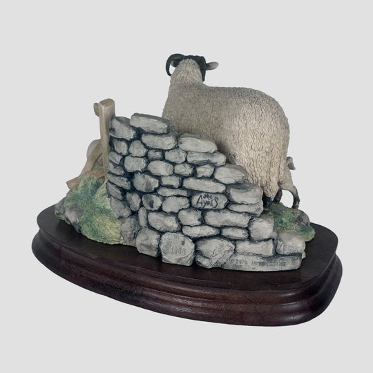 Spring Lambing Border Fine Arts Sheep Model