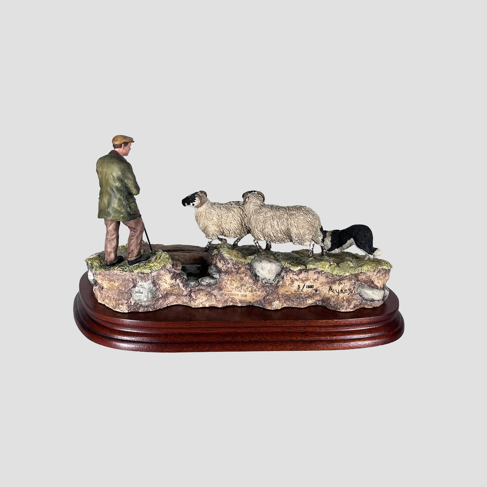 Steady Lad Steady Sheep Model Border Fine Arts Original Box and Certificate
