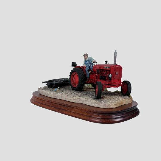 Turning With Care Nuffield Tractor Model Border Fine Arts