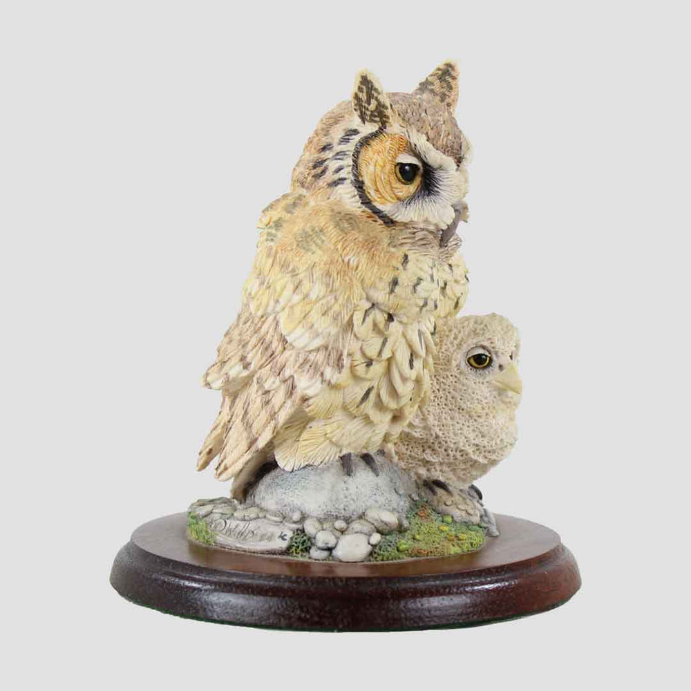 Mighty Predator Border Fine Arts Owl