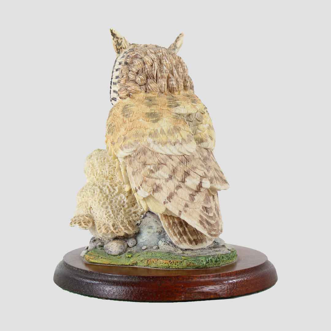 Mighty Predator Border Fine Arts Owl