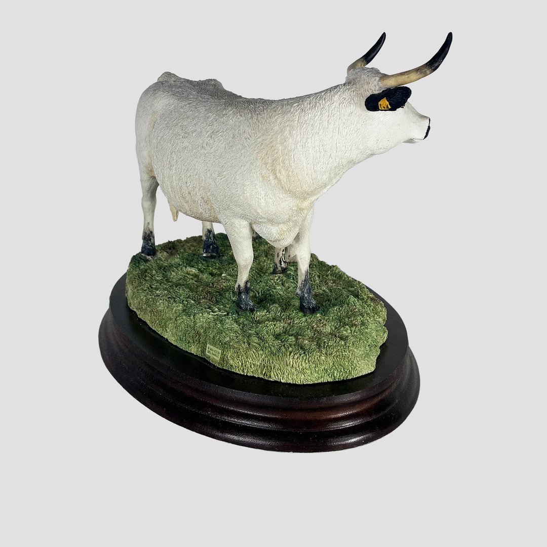 White Park Cow and Calf Border Fine Arts Cattle Model Limited Edition
