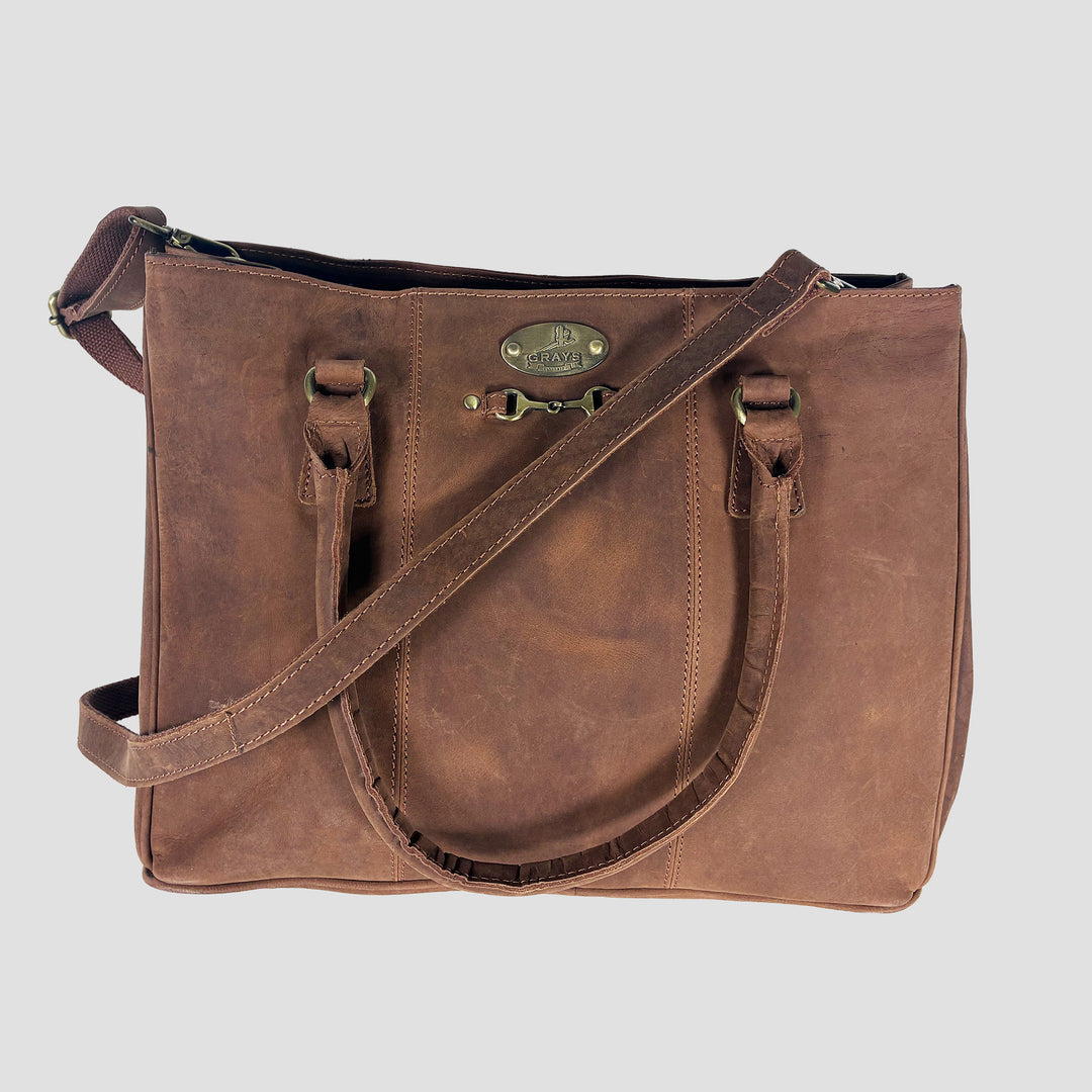 Winnie Handbag in Hunter Leather