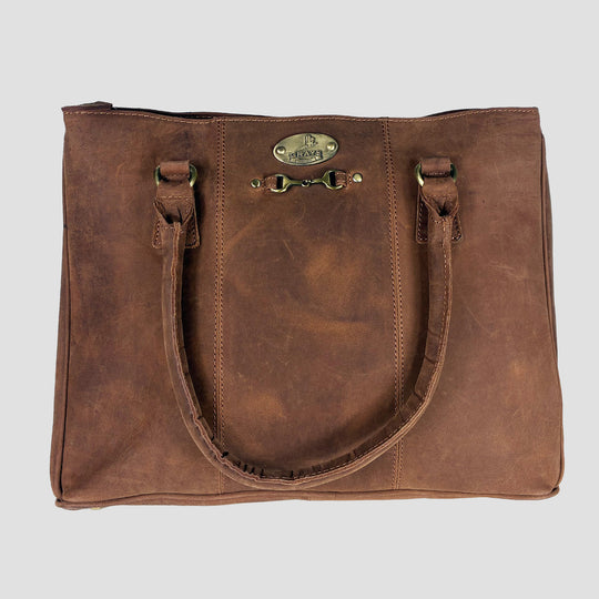Winnie Handbag in Hunter Leather