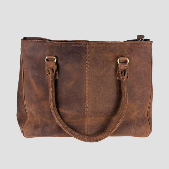 Winnie Handbag in Hunter Leather