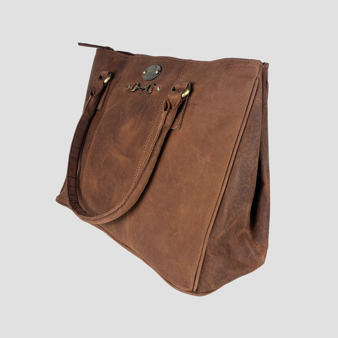 Winnie Handbag in Hunter Leather