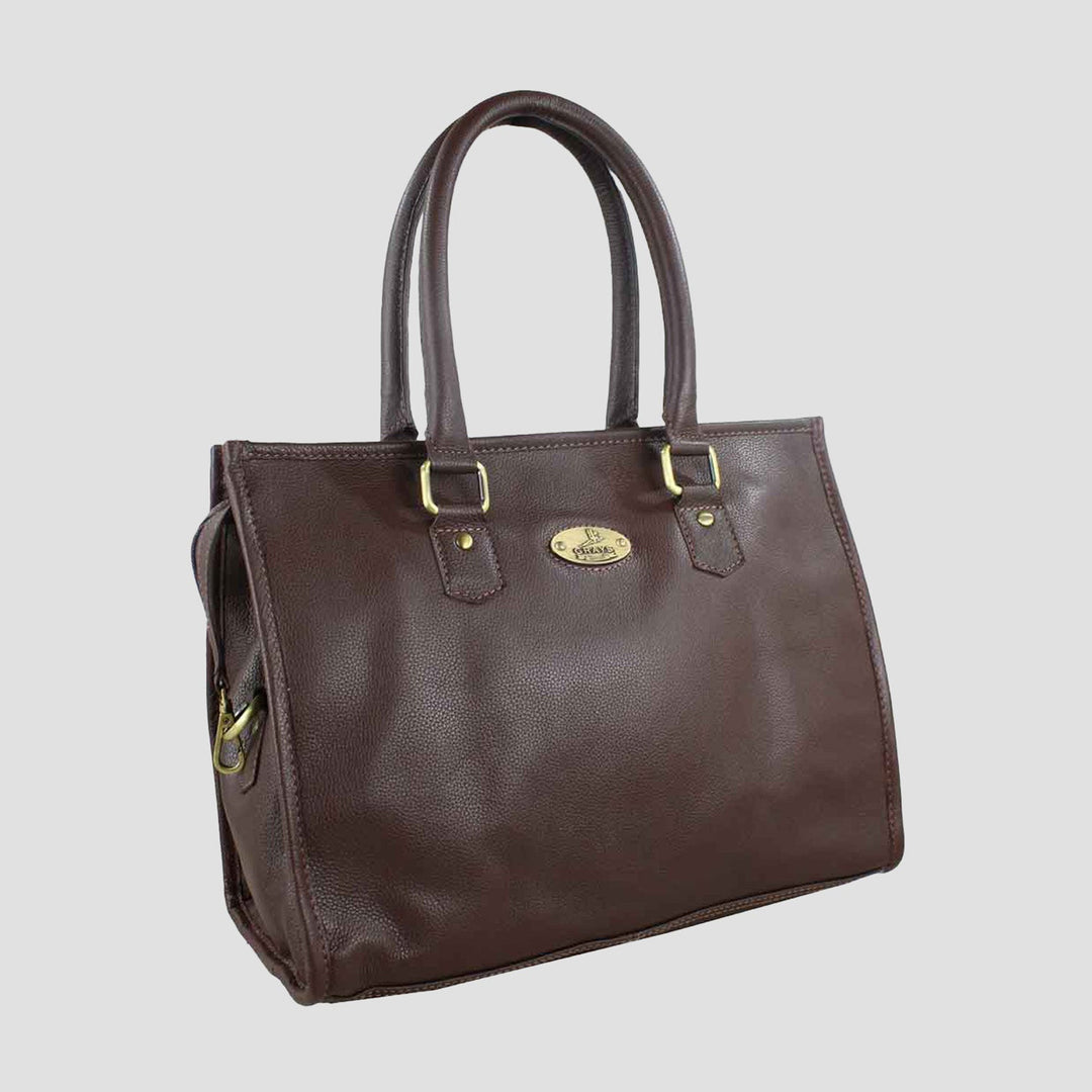 Abigail Bag in Fine Leather Brown