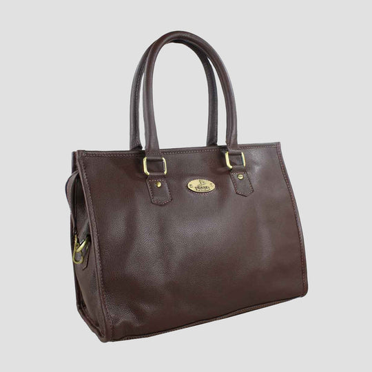 Abigail Bag in Fine Leather Brown