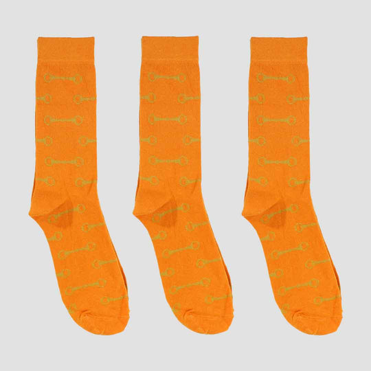 Snaffle Sock Adult Orange Bundle