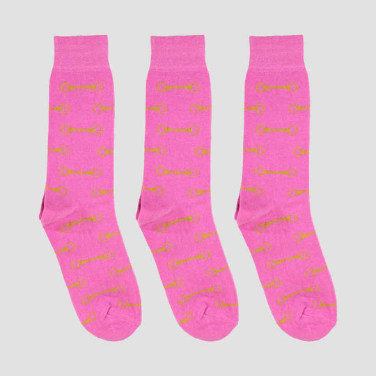 Snaffle Sock Adult Pink Bundle