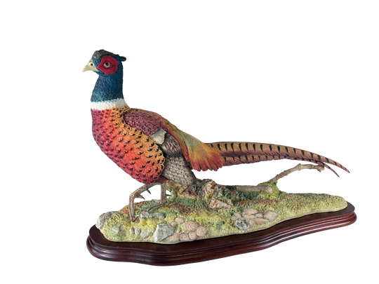 Autumn Glory Border Fine Arts Pheasant