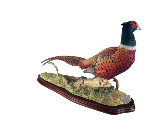 Autumn Glory Border Fine Arts Pheasant