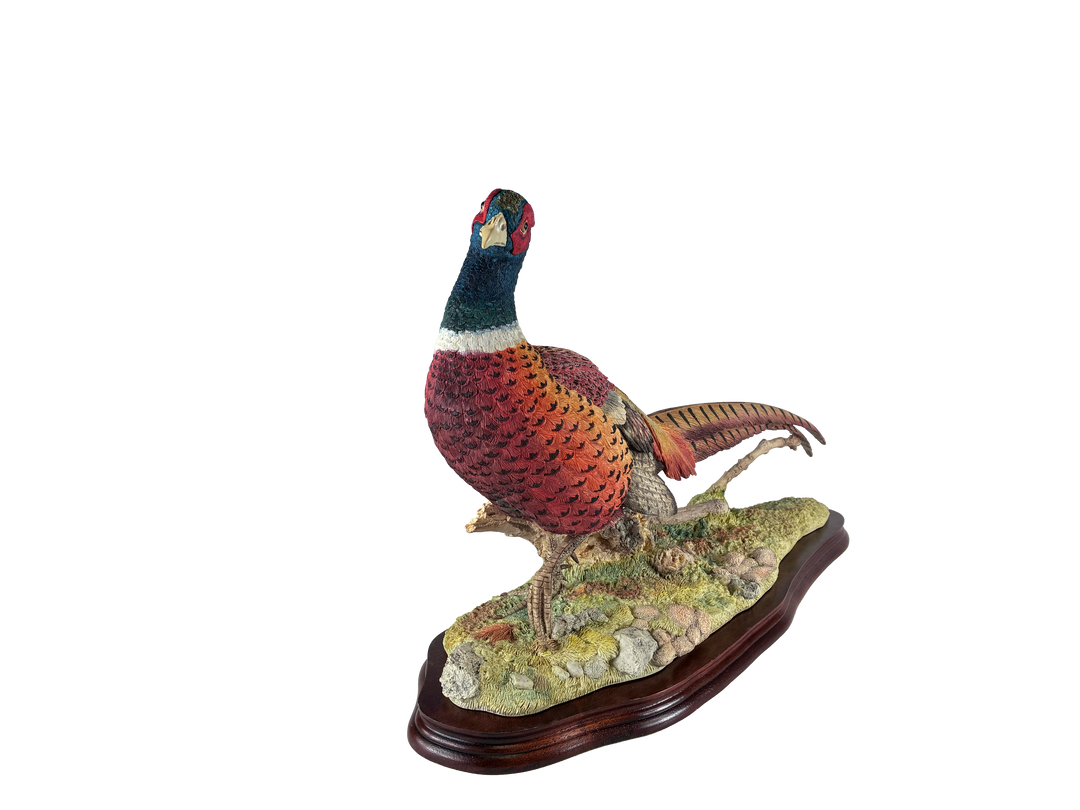 Autumn Glory Border Fine Arts Pheasant