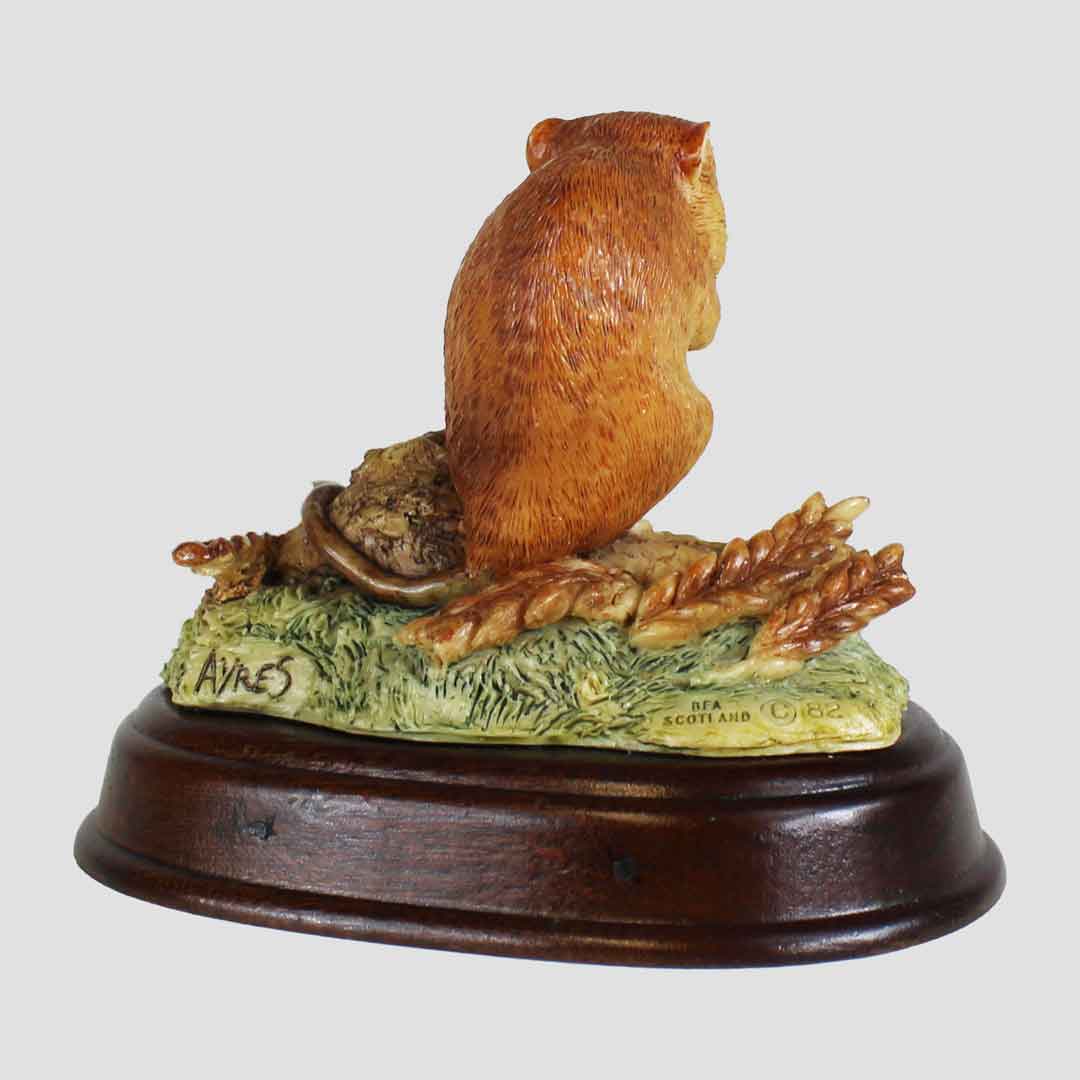 Field Mouse on Wheat Border Fine Arts