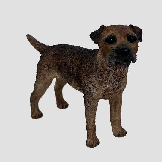 Border Terrier Action Dogs Border Fine Arts Dog Model