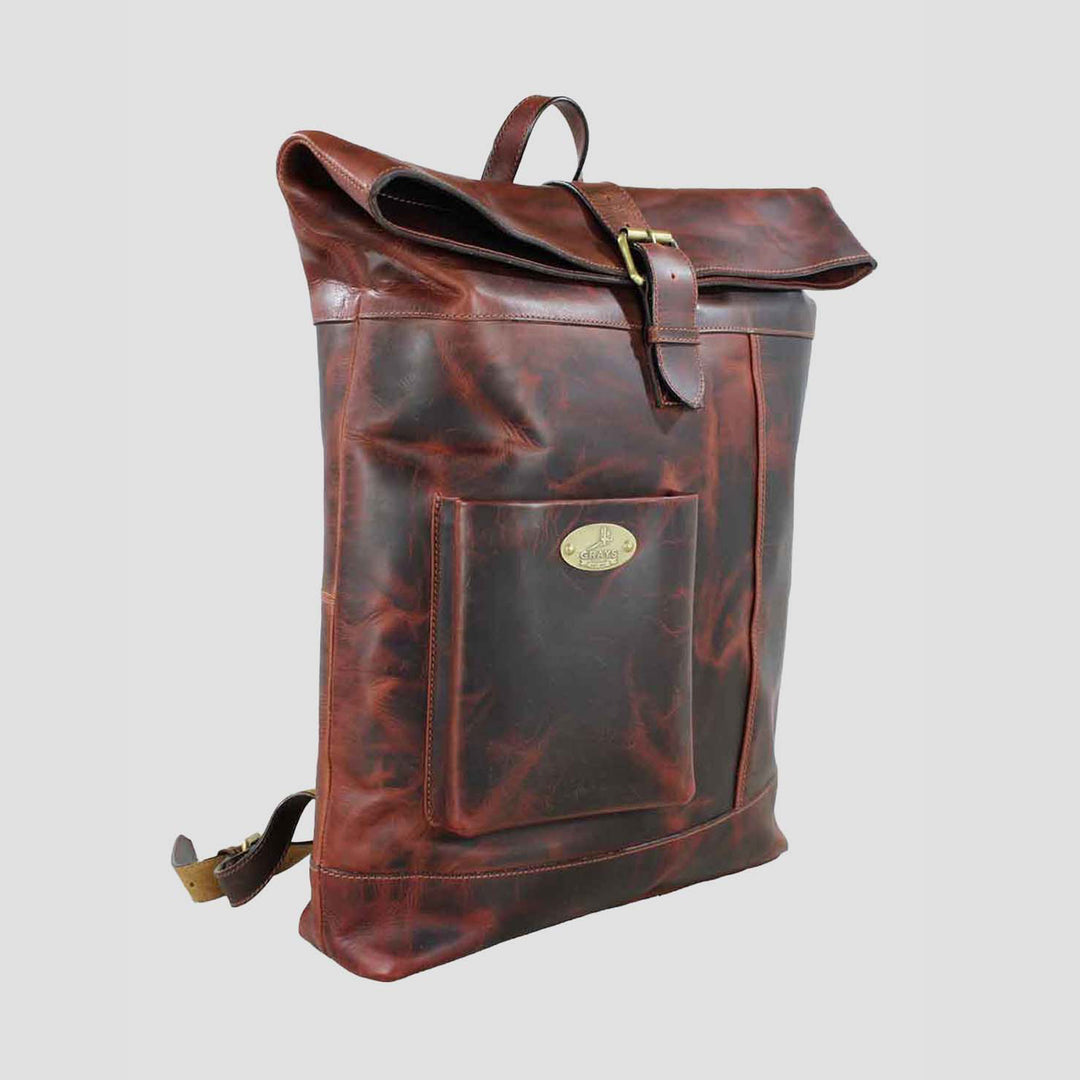 Doveridge Leather Rucksack Brown