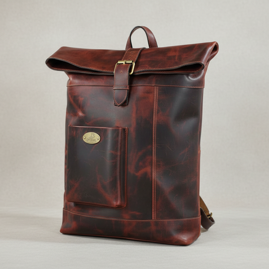 Doveridge Leather Rucksack Brown