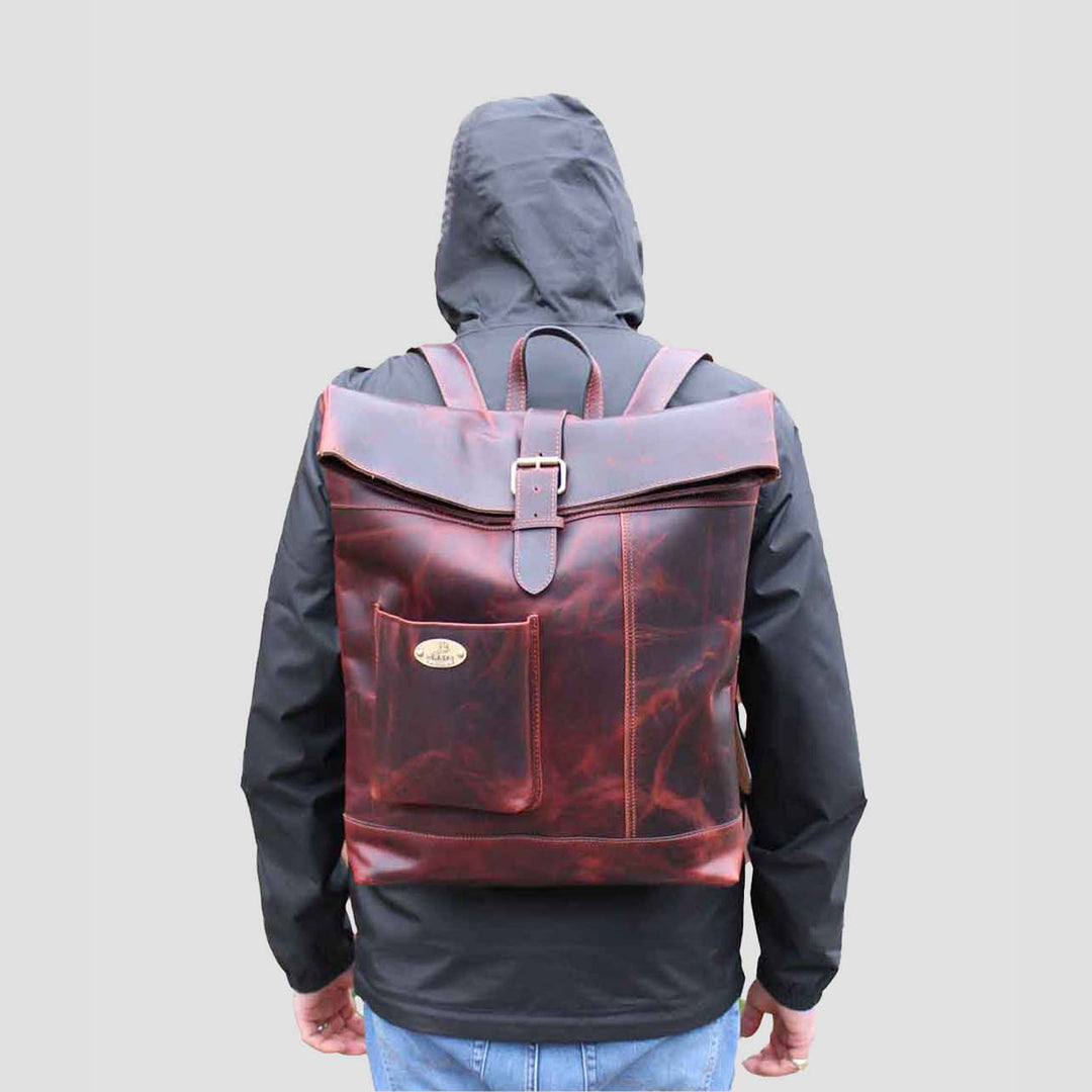 Doveridge Leather Rucksack Brown