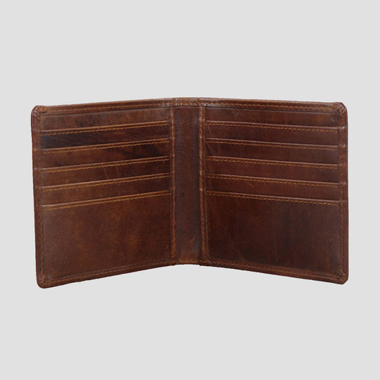 Frank Card Wallet Dark Tan