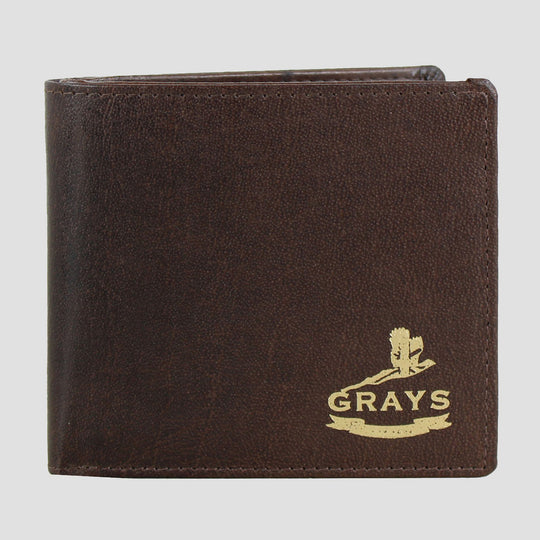 Frank Card Leather Wallet Brown