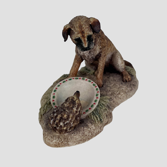 Friends Border Terrier Border Fine Arts Dog Model