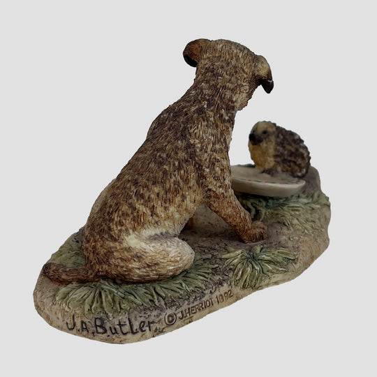Friends Border Terrier Border Fine Arts Dog Model