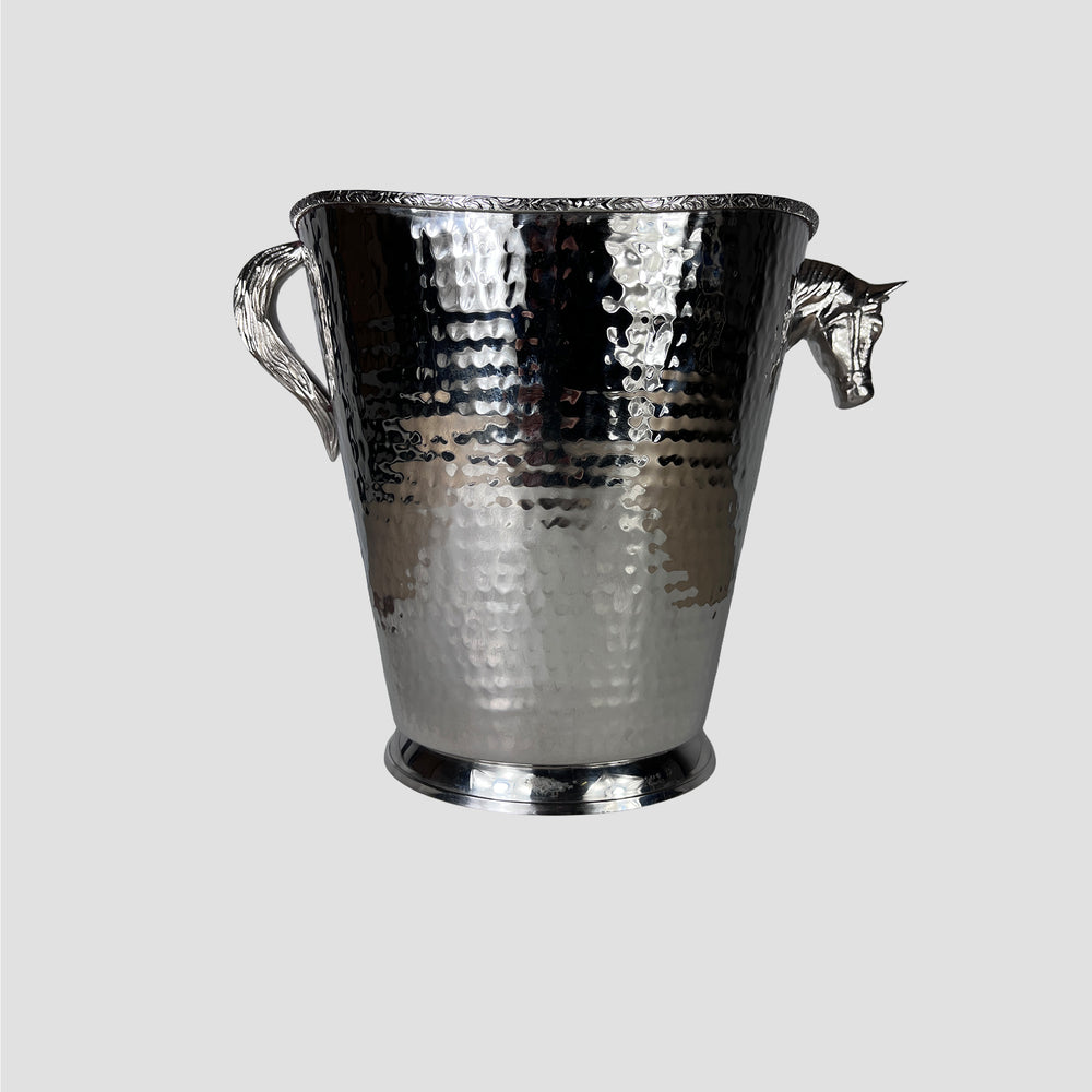 Marked Seconds Horse Wine Chiller Brass