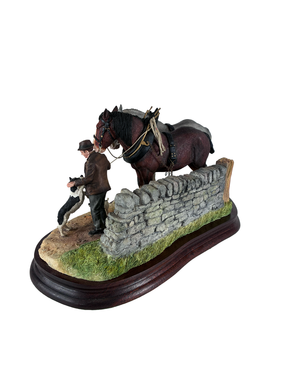 Homeward Bound Border Fine Arts Shire Horse