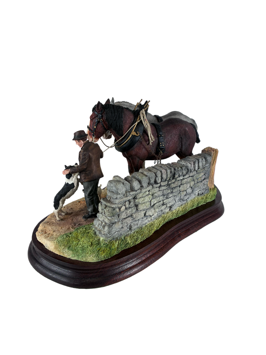 Homeward Bound Border Fine Arts Shire Horse