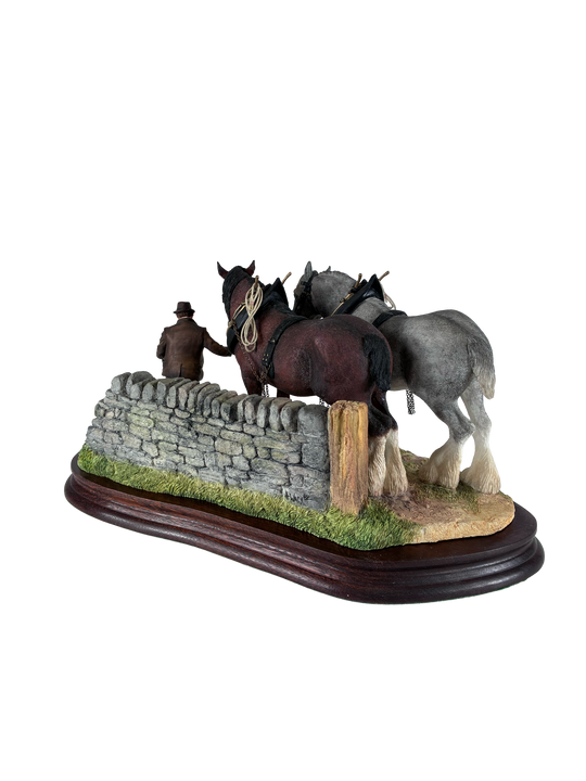 Homeward Bound Border Fine Arts Shire Horse