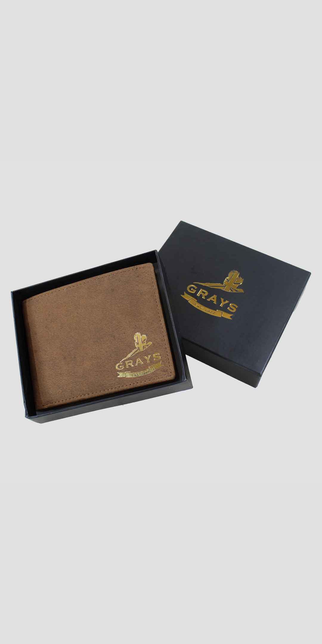 Ziggy Leather Wallet Hunter Tan