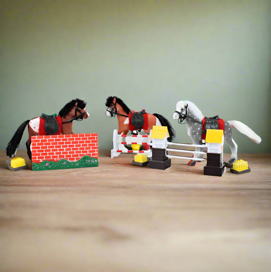 Set Of Toy Horses