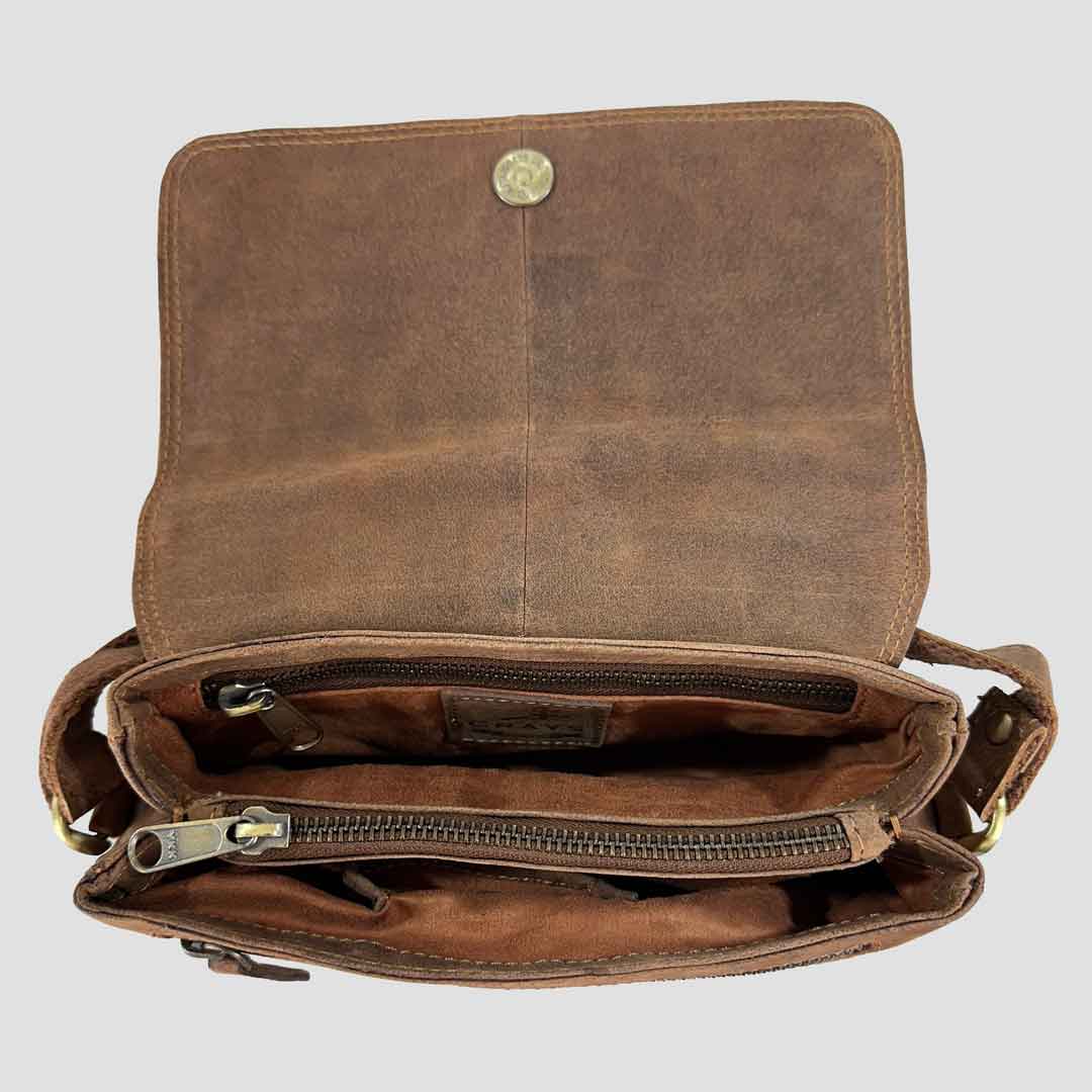 Isla Shoulder Bag with Snaffle in Hunter