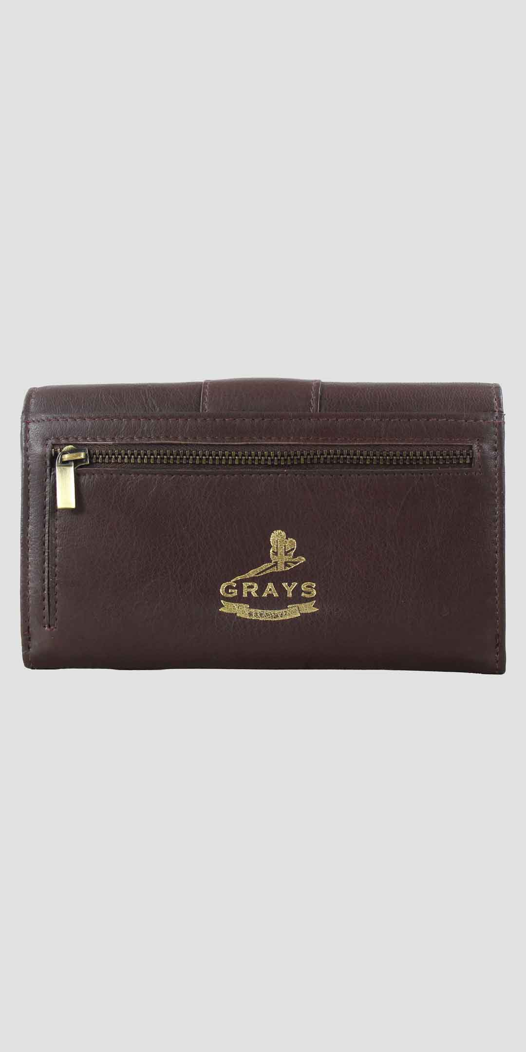 Isla Purse with Snaffle in Brown Leather