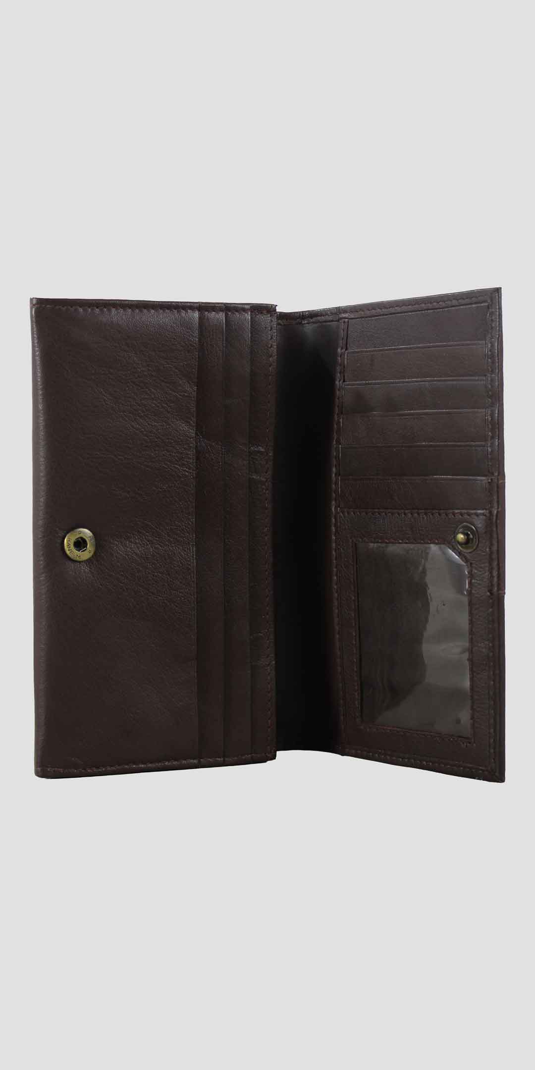 Isla Purse with Snaffle in Brown Leather