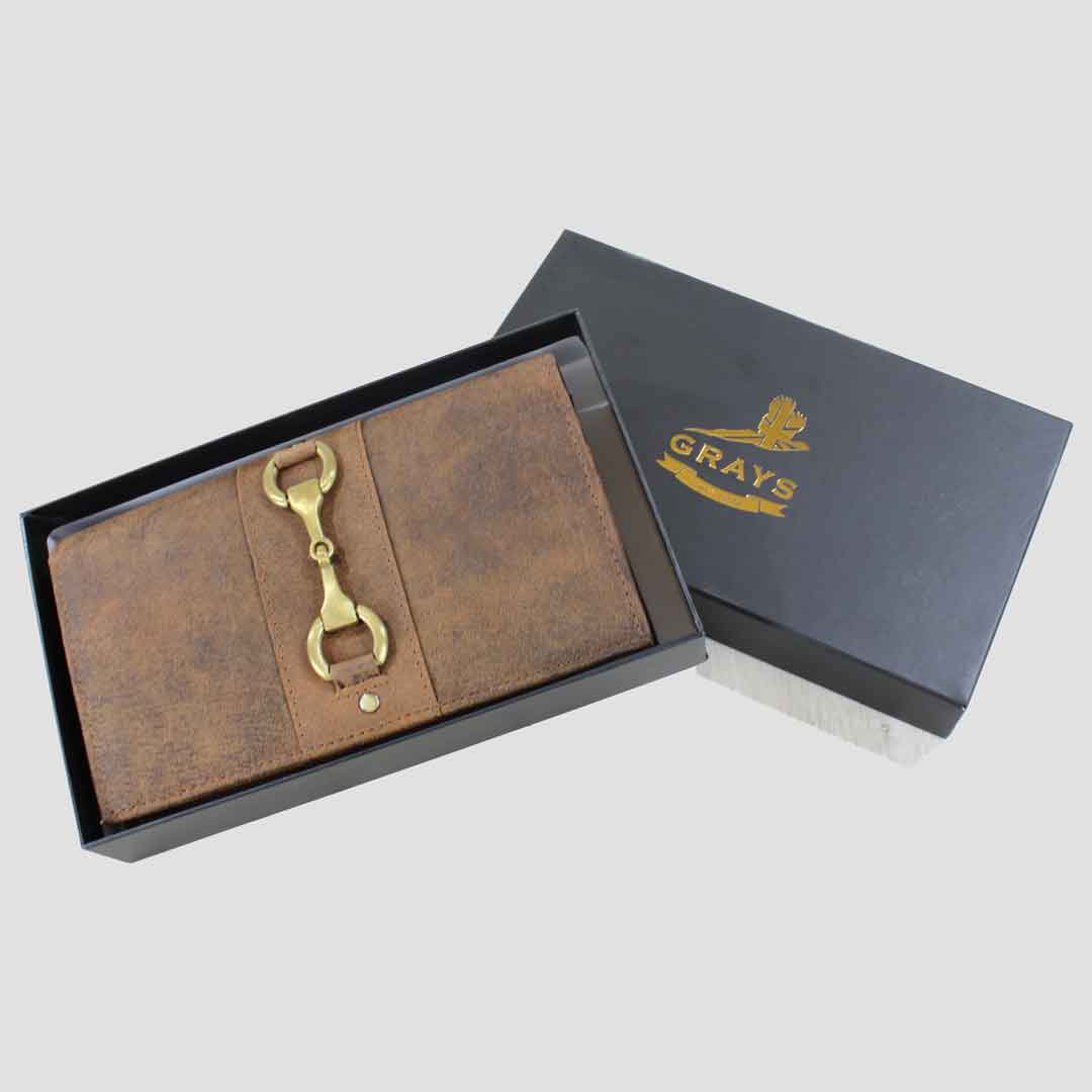 Isla Purse with Snaffle in Hunter Leather