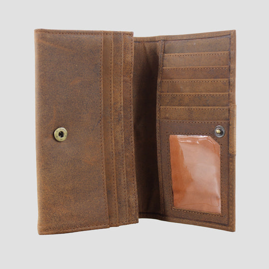 Isla Purse with Snaffle in Hunter Leather