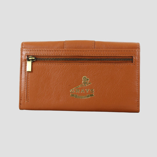 Isla Purse with Snaffle in Tan Leather