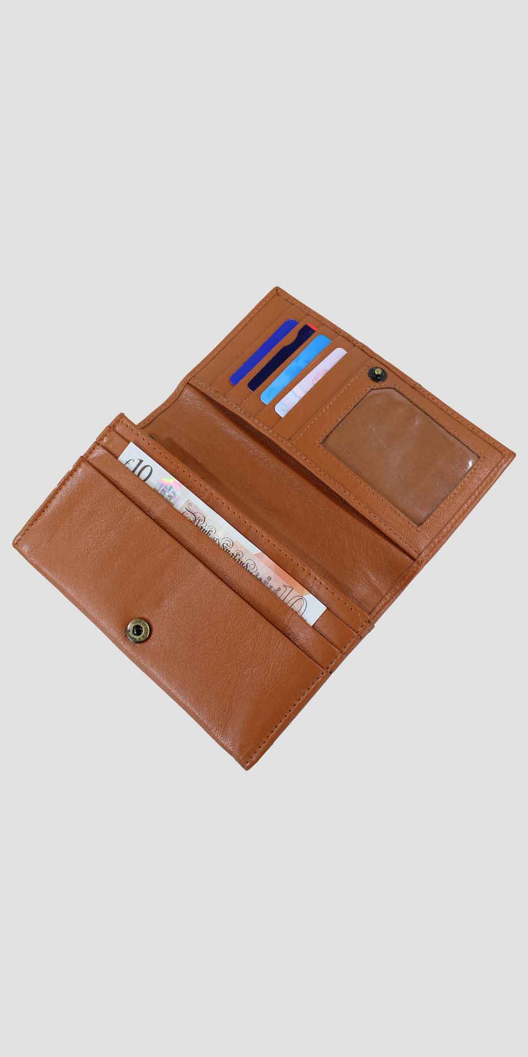 Isla Purse with Snaffle in Tan Leather