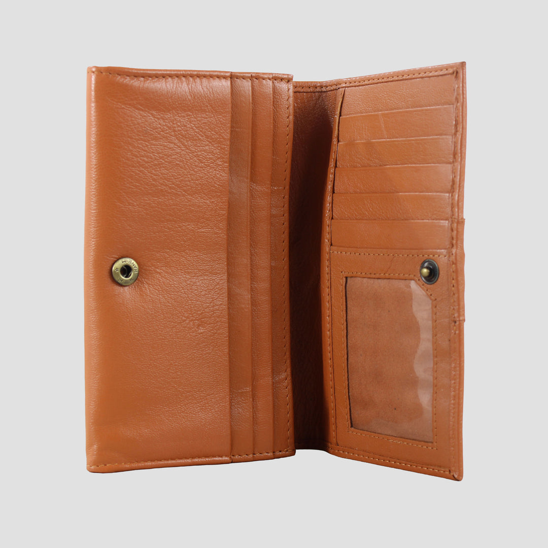 Isla Purse with Snaffle in Tan Leather