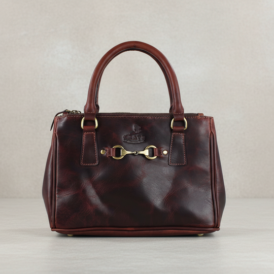 Jodie Handbag Natural Leather Brown