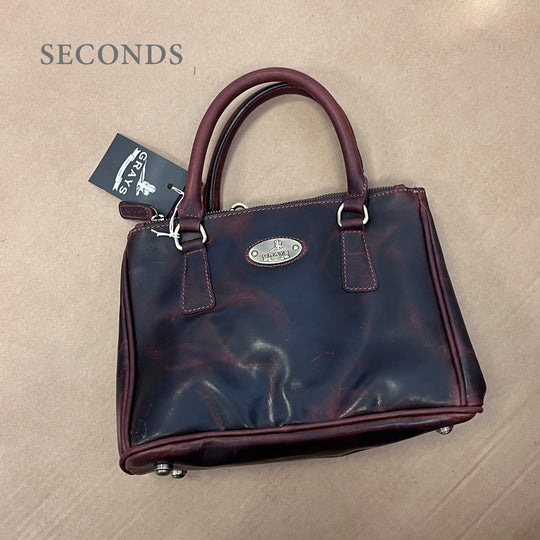 Jodie Leather Hand Bag Seconds Marked