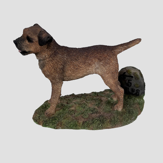 Pip Border Terrier Border Fine Arts Dog Model