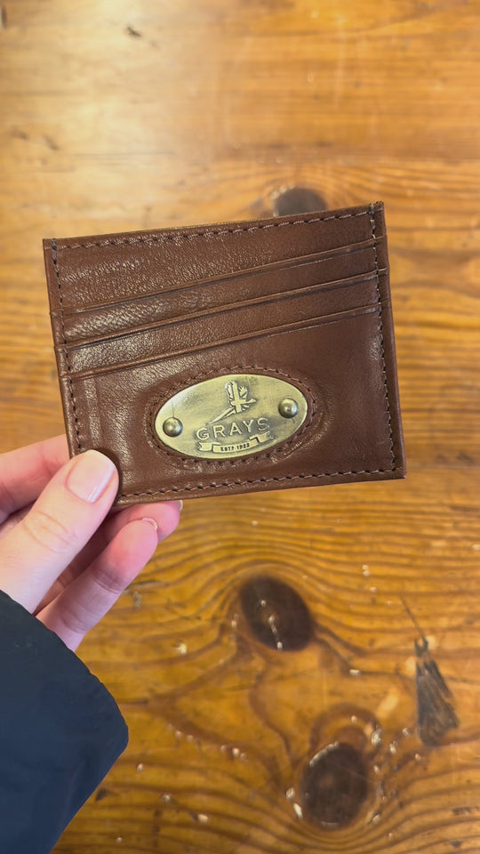 Frank Leather Card Slip Tan