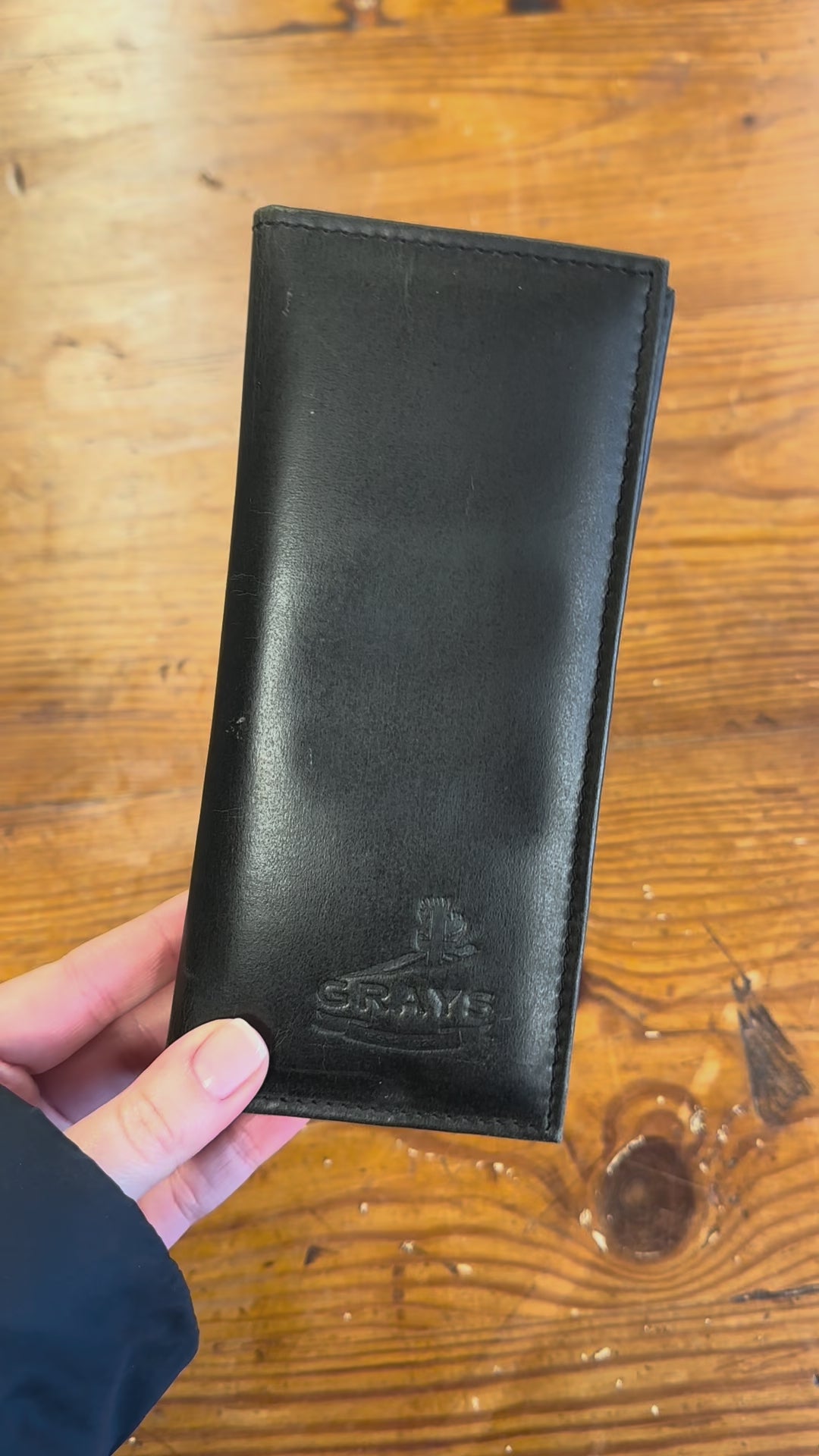 Frank Leather Card Wallet Black